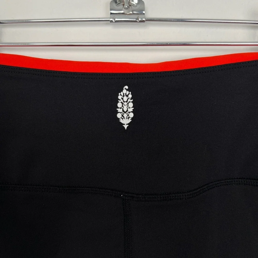 REVOLVE x FREE PEOPLE New Heights Legging in Black Red Stripe Pants Size XS‎